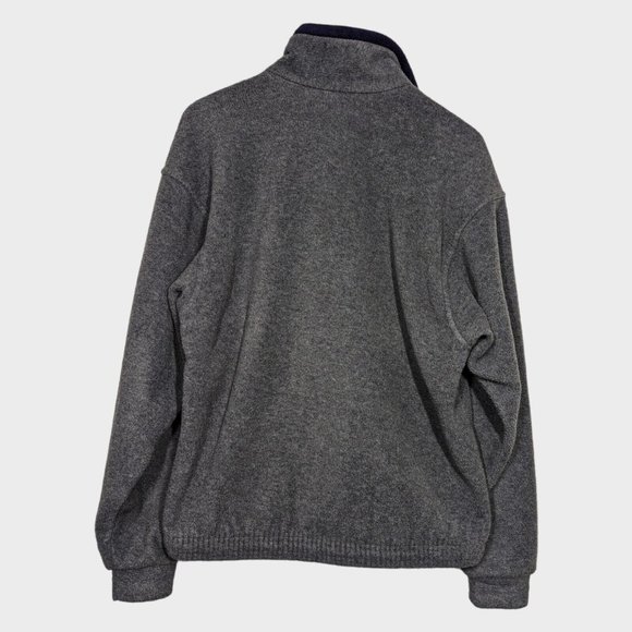 Lowe Alpine Vintage Polartec Fleece Jacket Full Zip Grey Purple Size S Oversized - Picture 7 of 8